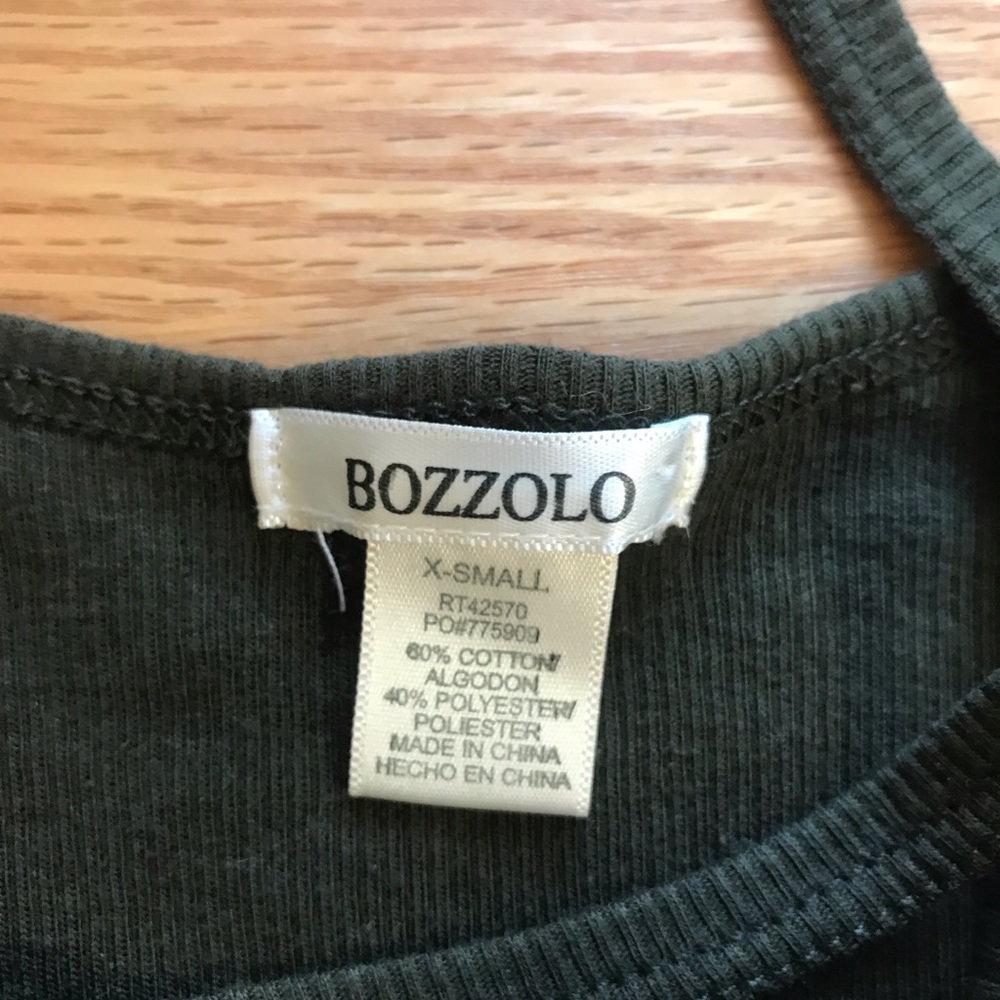Olive green tank top. Never been worn! - Picture 4 of 4